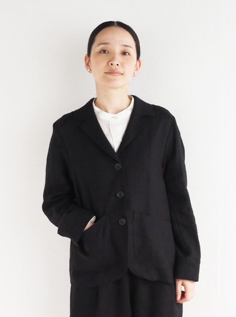 リトアニアリネンテーラードジャケット