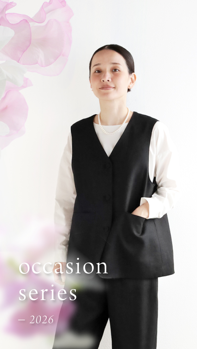 nofl occasion series 私らしいオケージョン服。