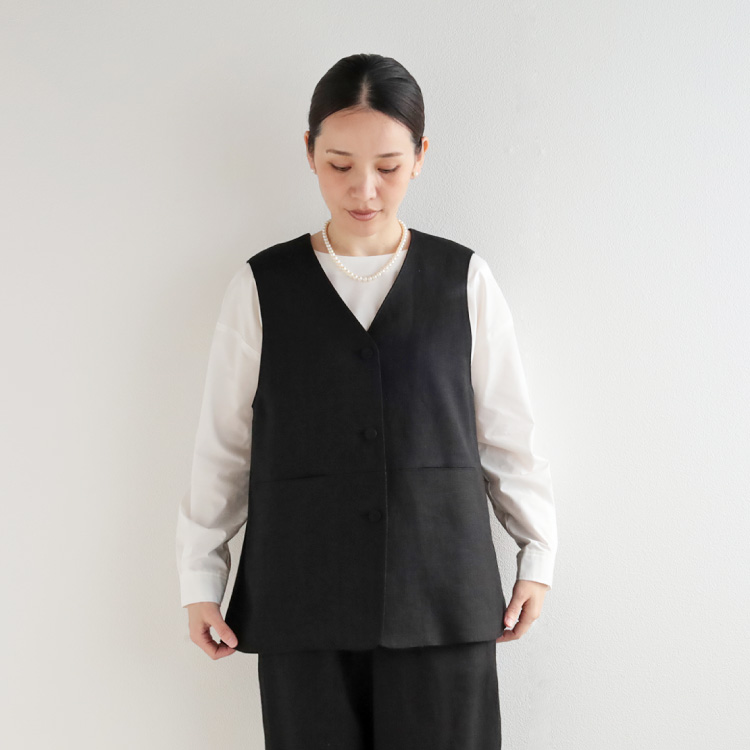 リトアニアリネンベスト