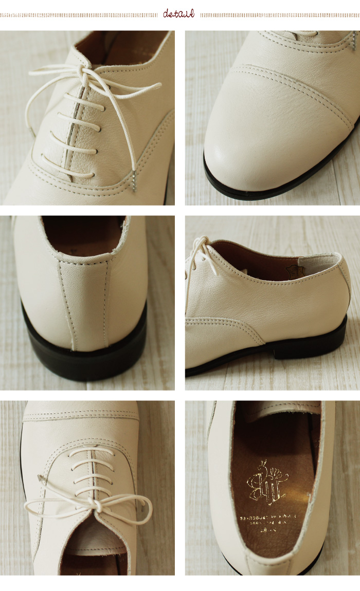 mb レザーレースアップシューズ chloe