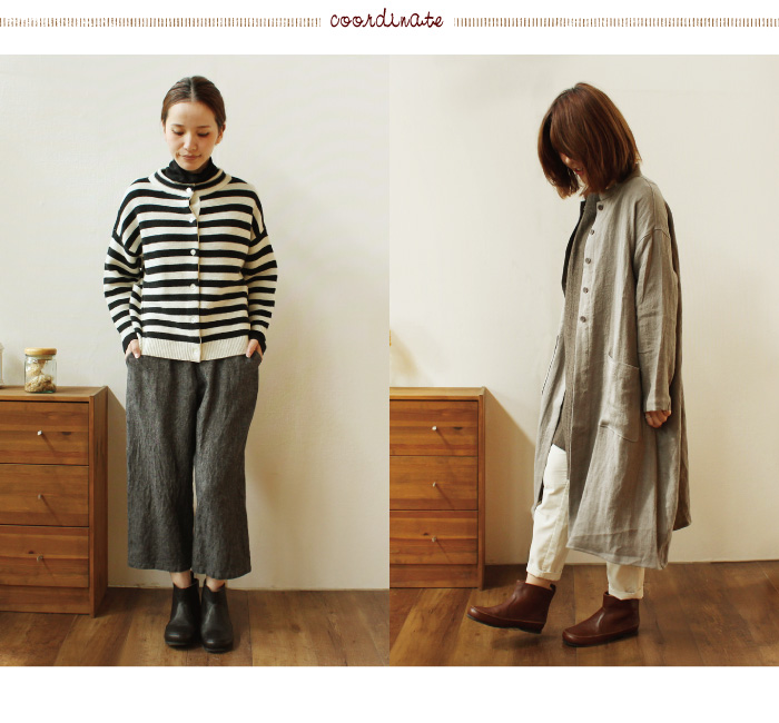 blute レザーモカシンショートブーツ