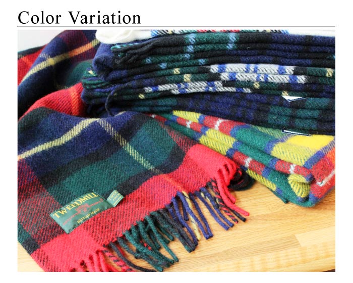 TWEED MILL Tartan Knee Rug