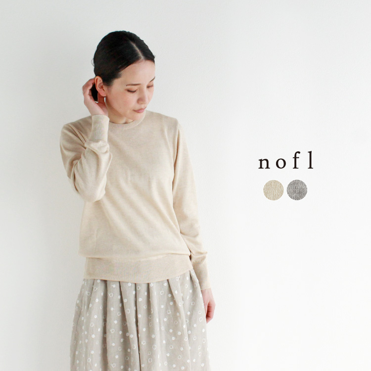 nofl ピマベビークルーネックプルオーバー