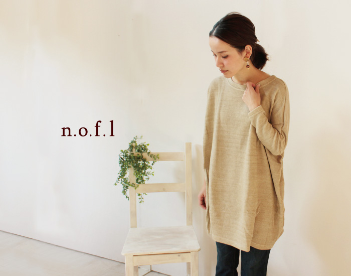 nofl コットンフォギー接結ワンピース