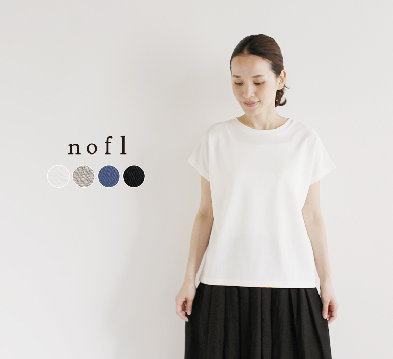 nofl 強撚クルーネックプルオーバー