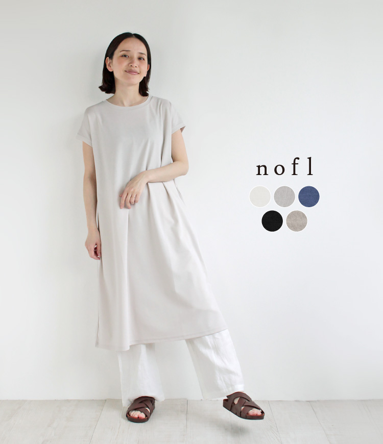 超目玉 ノフル nofl 強撚コットン 半袖ワンピース - 通販 - www.srv2