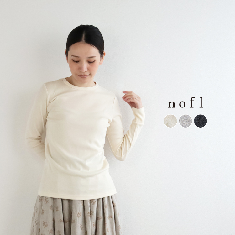 nofl オーガニックフライスクルーネックプルオーバー