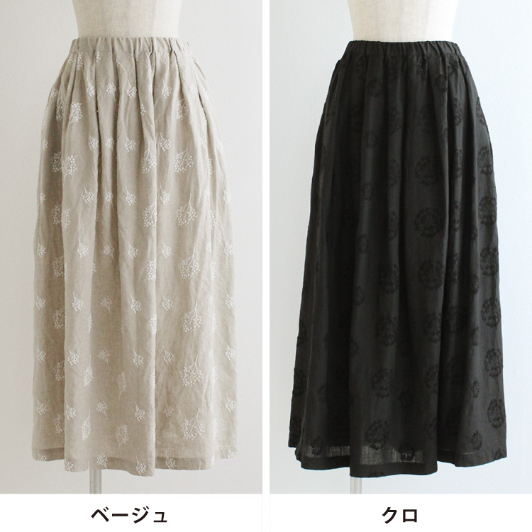 gasa* ガサ サロペット スカート リネン 刺繍 日本製 gasa* ガサ サロペット スカート リネン 刺繍 日本製 - メルカリ