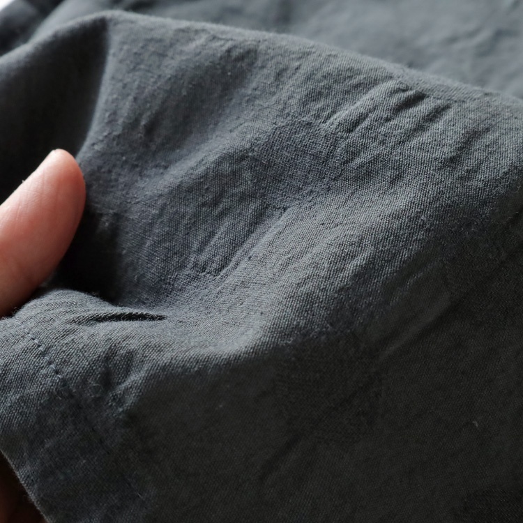 生地アップ チャコールグレー