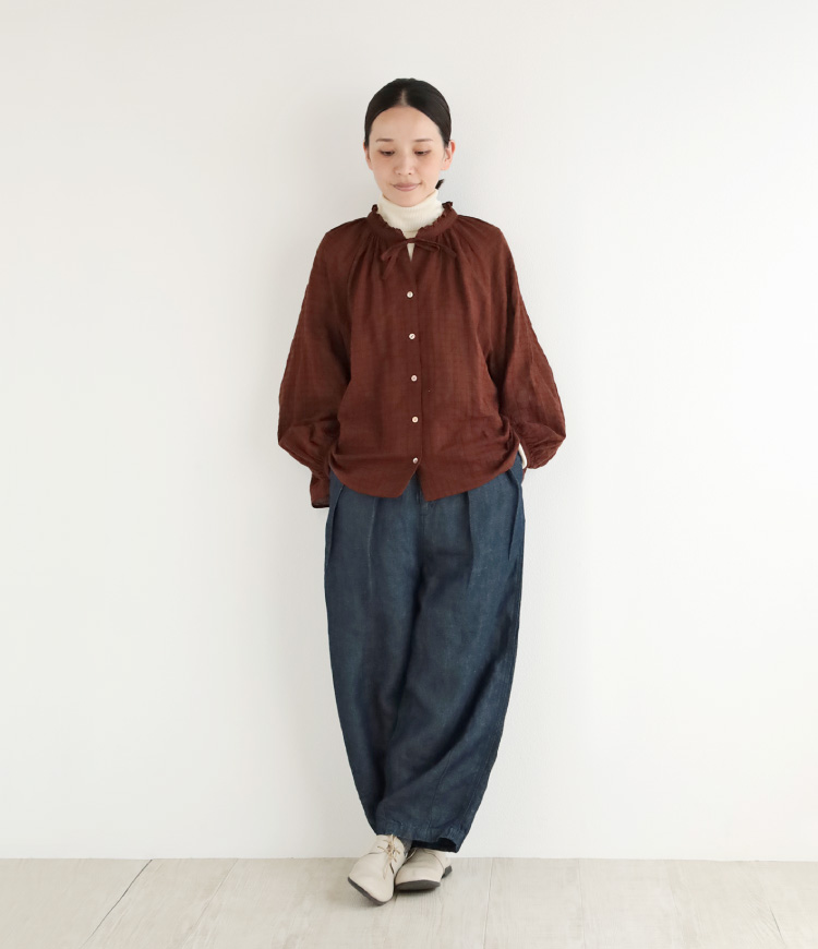 タートルと合わせたコーデ