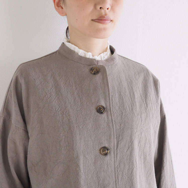 マオカラー　襟