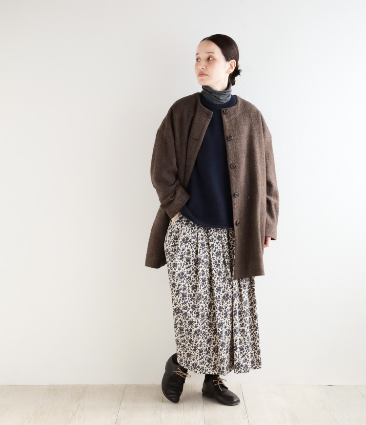 スカートとのコーデ