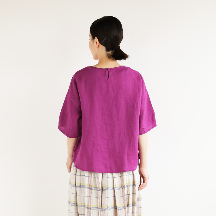 nofl】リトアニアリネンブラウス 644211540 | ナチュラル服通販サイト nofl