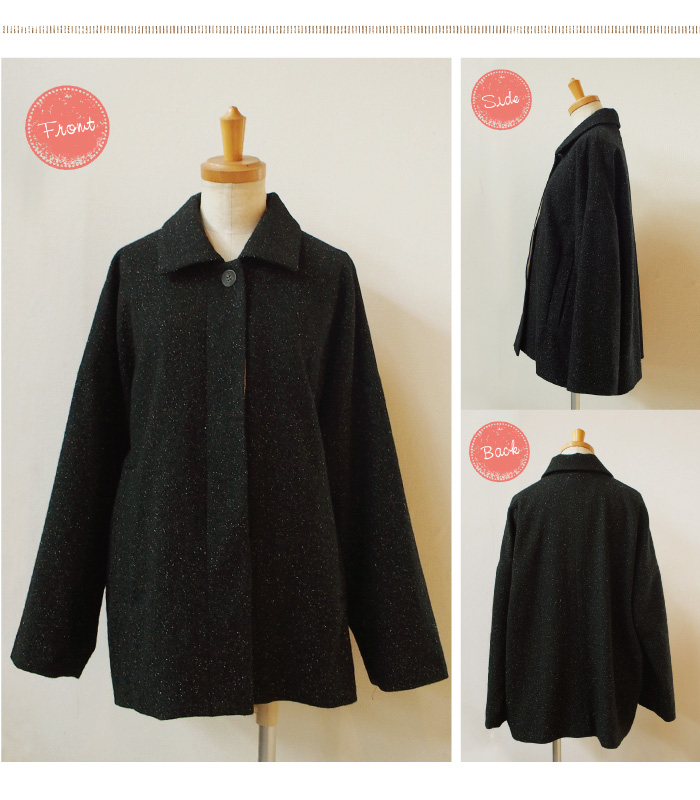 YARRA シルク混ネップコート