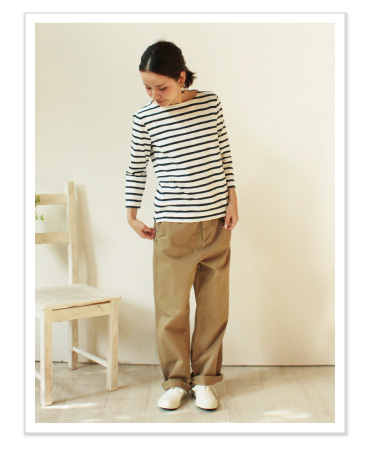 Friendship Denim ワークチノ コーディネイト01