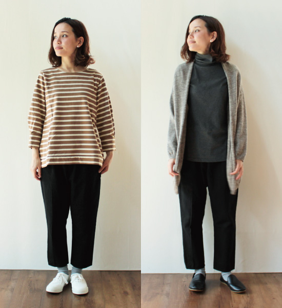 YARRAデニムサルエルパンツ