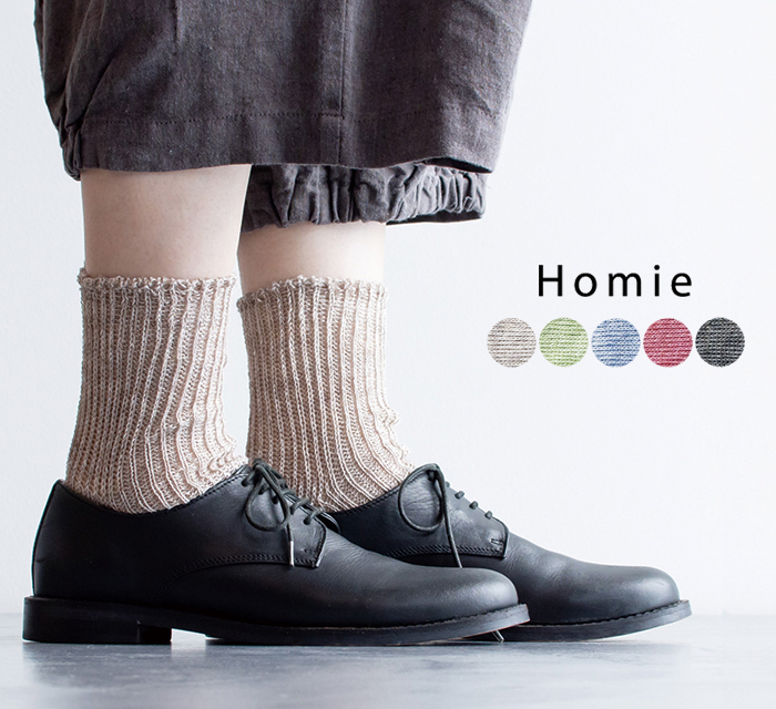 Homie ウールビッグドットソックス