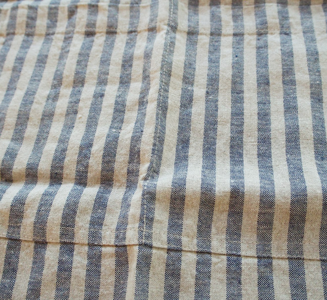 Blue natural Stripe