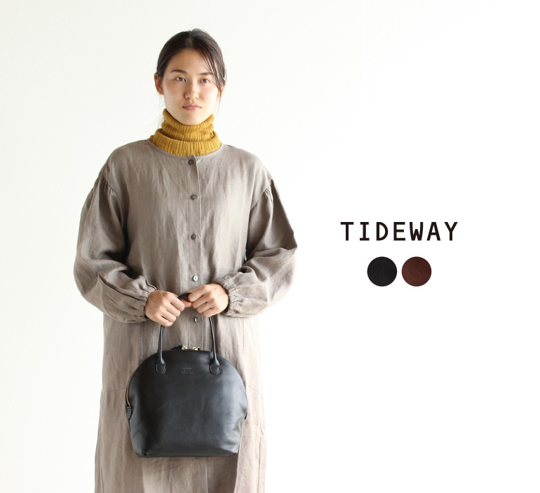 tideway /タイドウェイ ライトレザー ボストン